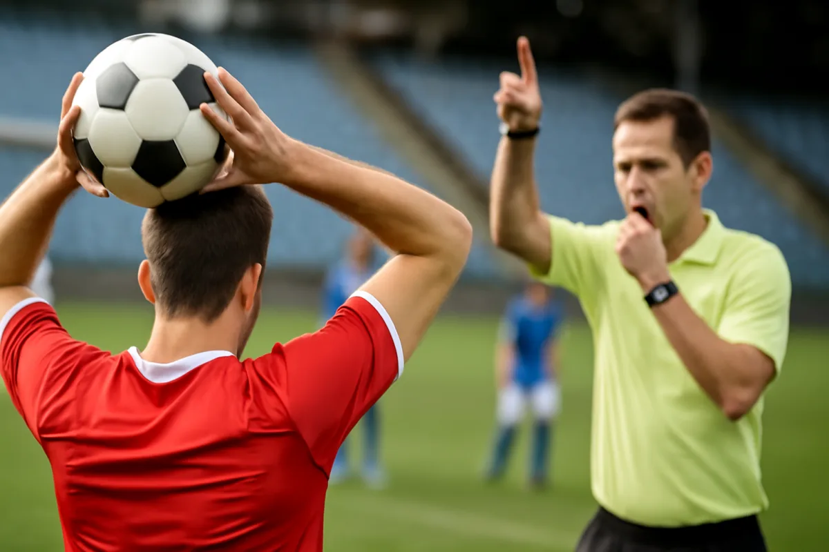 Rimessa laterale battuta male: gli errori che costano fallo senza accorgersene