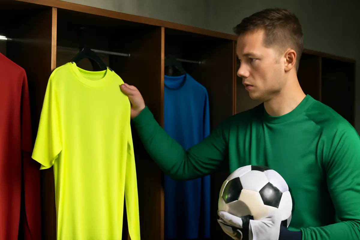 Come si sceglie la maglia del portiere: il motivo tecnico che sorprende sempre